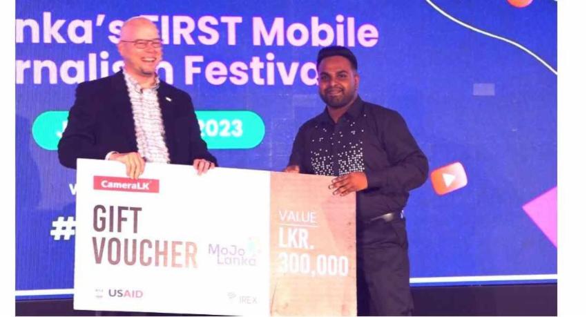 MOJO විශිෂ්ටතම නිර්මාණය නිවුස්ෆස්ට්හි නදීරට